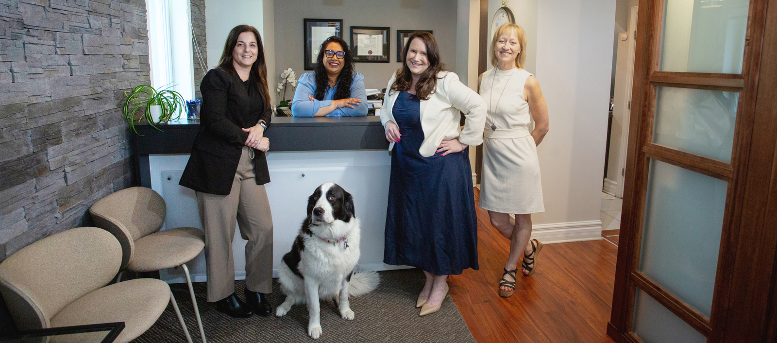 Team at the office